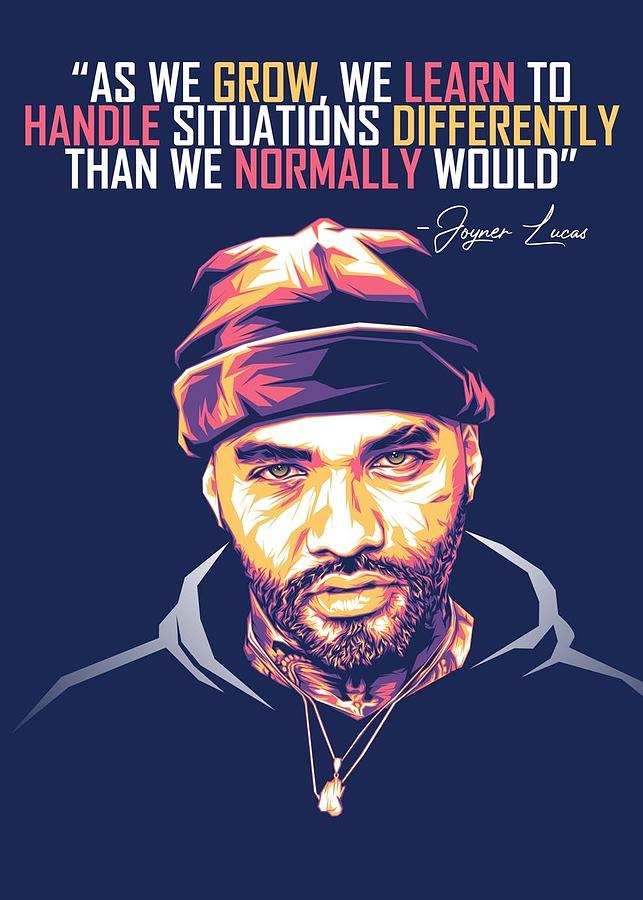 Joyner Lucas Rapper Digital Art by Kha Dieu Vuong - Pixels