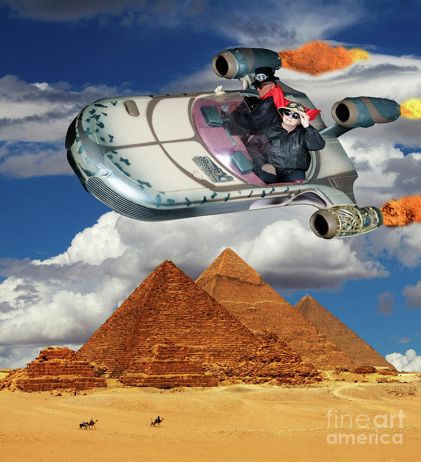 Joyride Over Egypt Photograph by Bob Christopher
