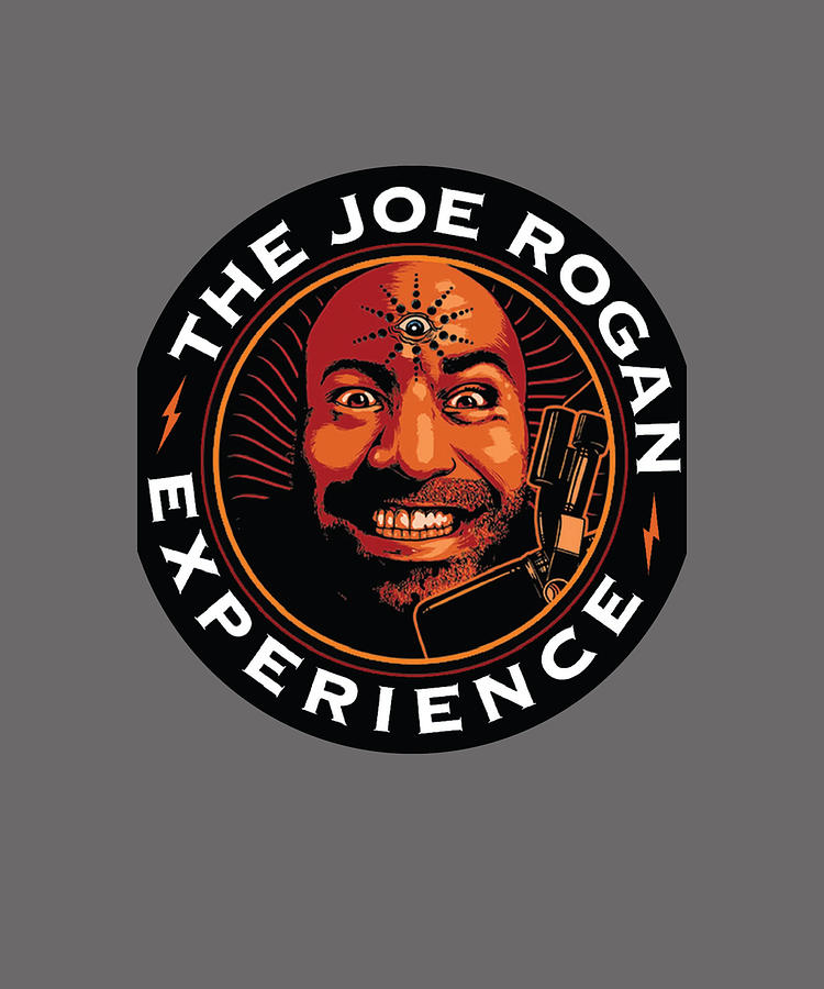 JRE Joe Rogan Experience Podcast Logo Painting by Alexa Adams