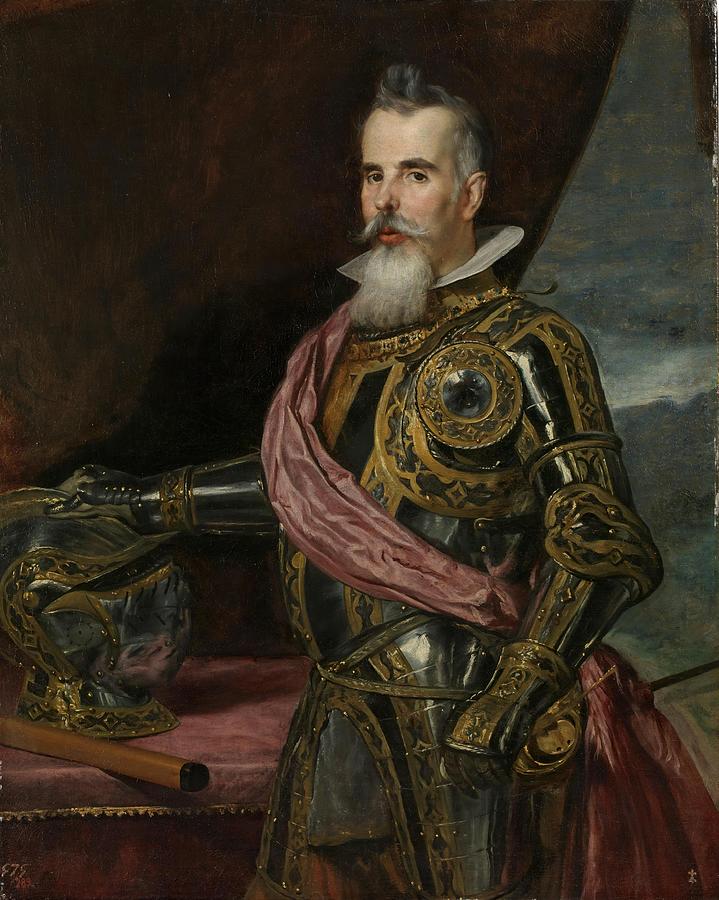 Juan Francisco de Pimentel.. Painting by Diego Velazquez -1599-1660-