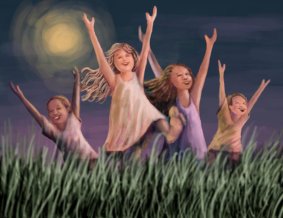 Jubilant Digital Art by Larry Whitler