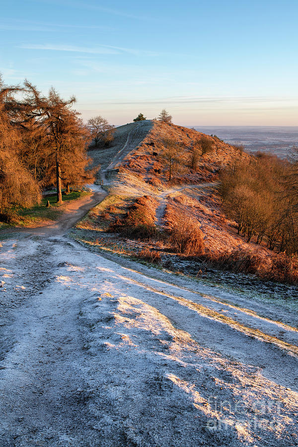 Jubilee Hill at Sunrise in the Frost Photograph by Tim Gainey