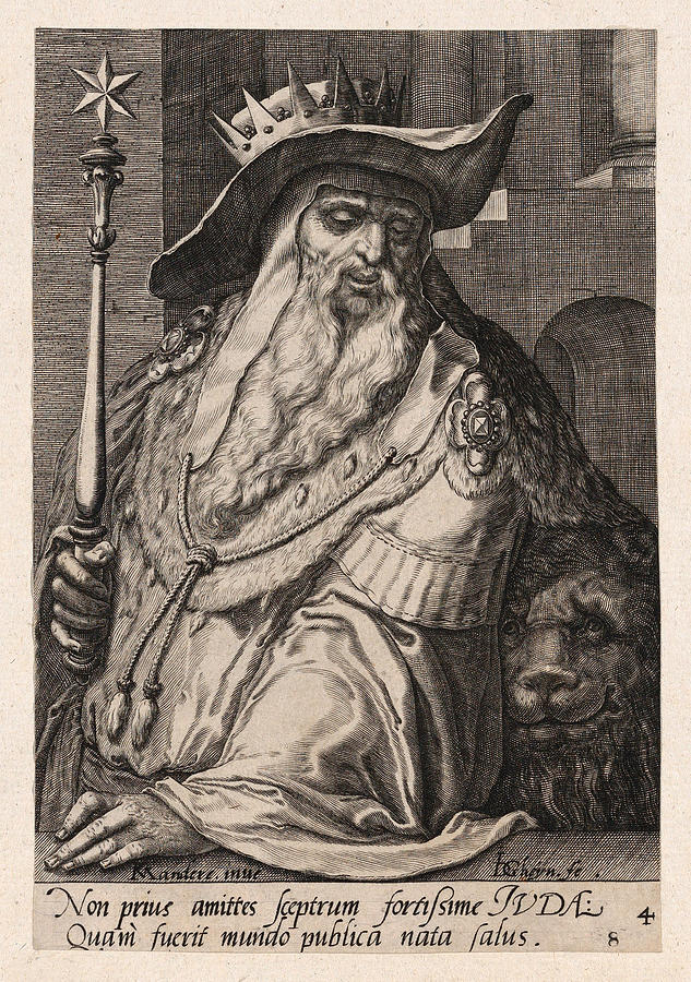 Judah Drawing by Jacques de Gheyn II