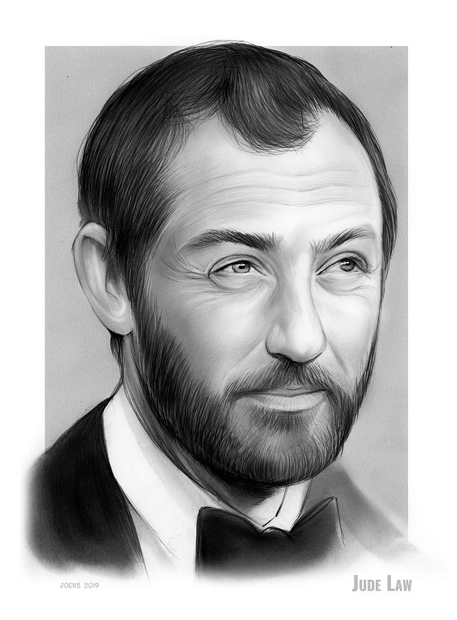 Jude Law Drawing