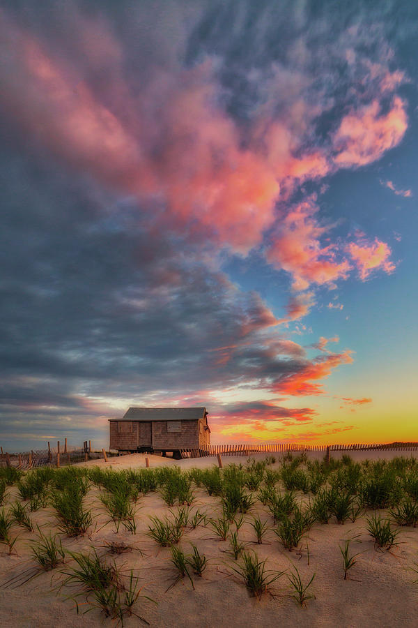 Architecture Photograph - Judges Shack Jersey Shore by Susan Candelario