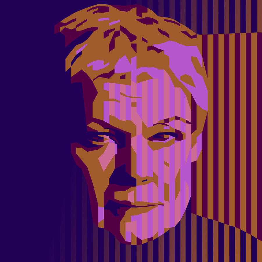 Judi Dench Digital Art by Ben Hippen | Fine Art America