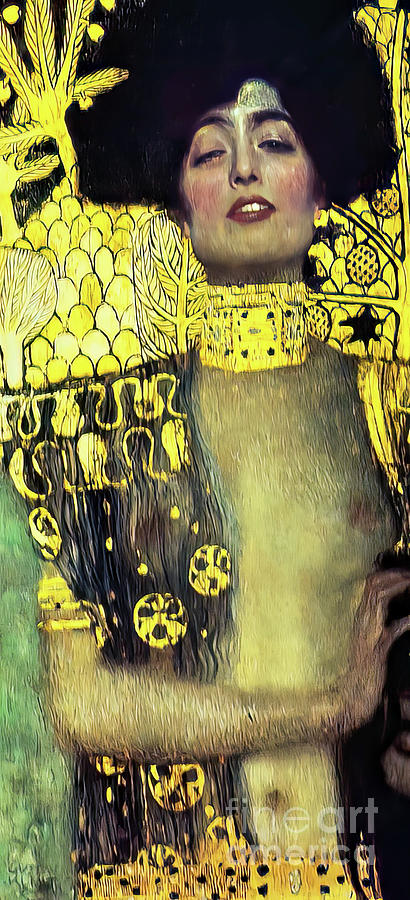 Judith I by Gustav Klimt 1901 Painting by Gustav Klimt