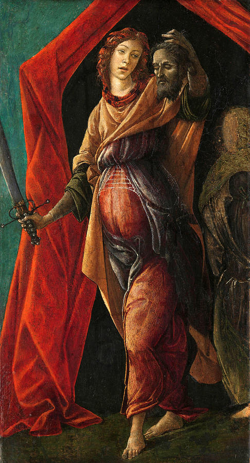 Judith with the Head of Holofernes 2 Painting by Sandro Botticelli