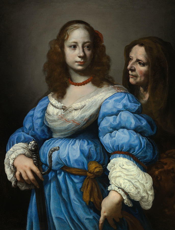Judith with the Head of Holofernes Painting by Felice Ficherelli