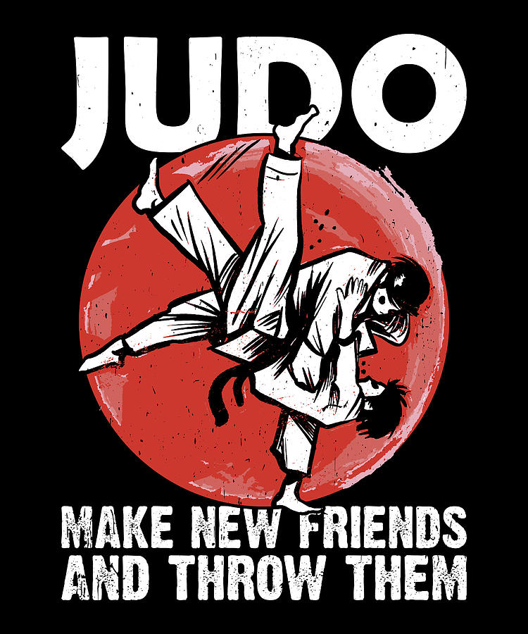 Judoka Funny Judo Judo Master Digital Art by Me - Fine Art America