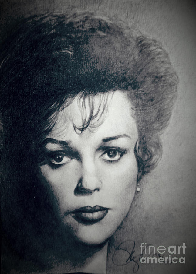 Judy - 1961 Drawing by Mike Gonzalez