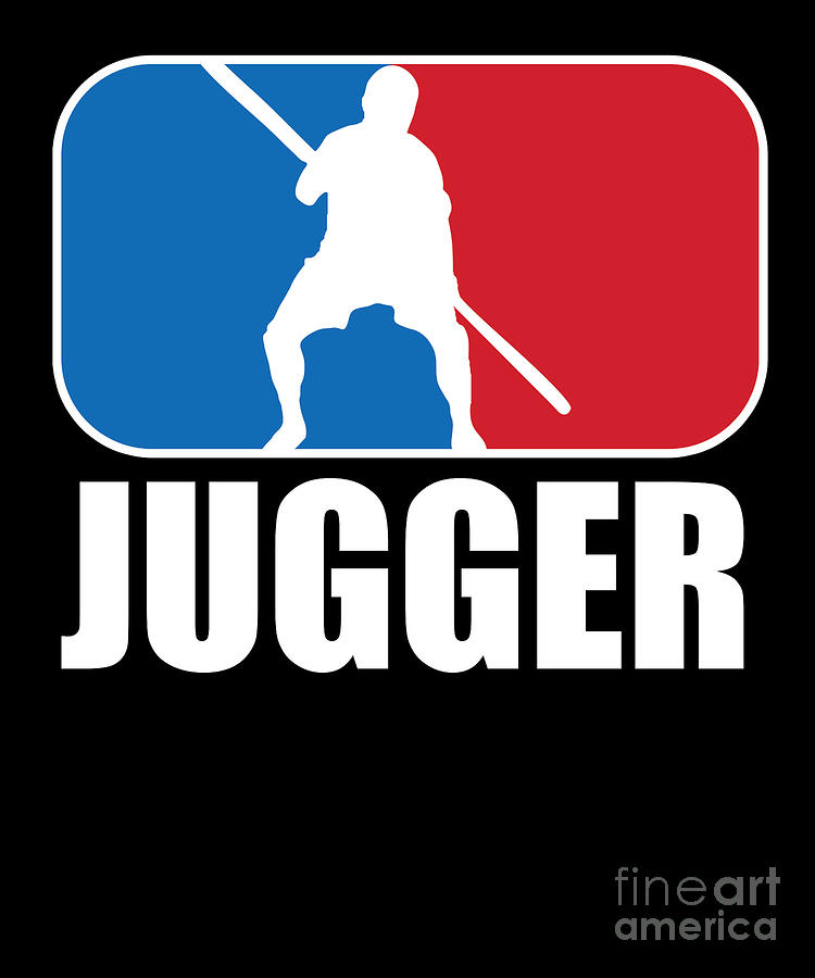 Video Game Digital Art - Jugger in Blue and Red NBA Gift  by Thomas Larch
