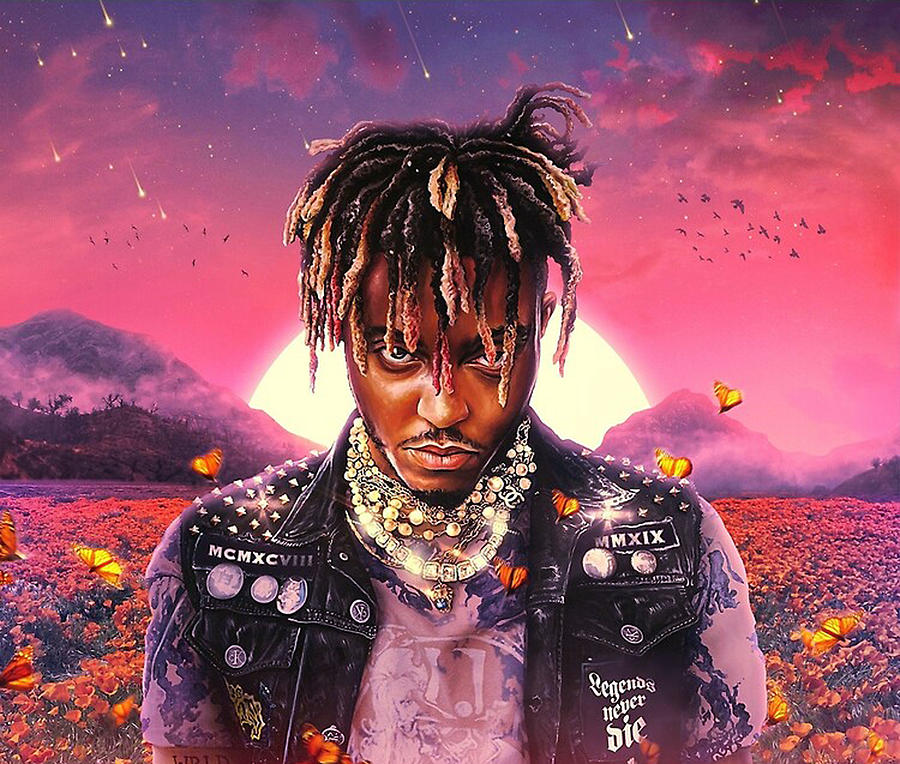 Juice Wrld Album Print Digital Art by Mark Gibelsen Pixels