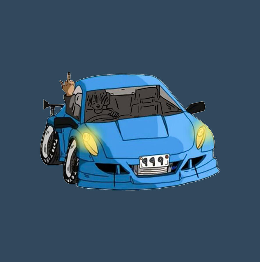 Juice Wrld Car Digital Art by Allan Rolfson Fine Art America