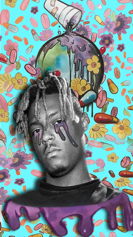 Juice Wrld Digital Art By Devon Gaber