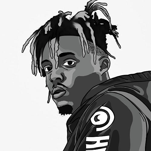 Juice Wrld Digital Art Work Digital Art by Rodrigo Camacho - Pixels