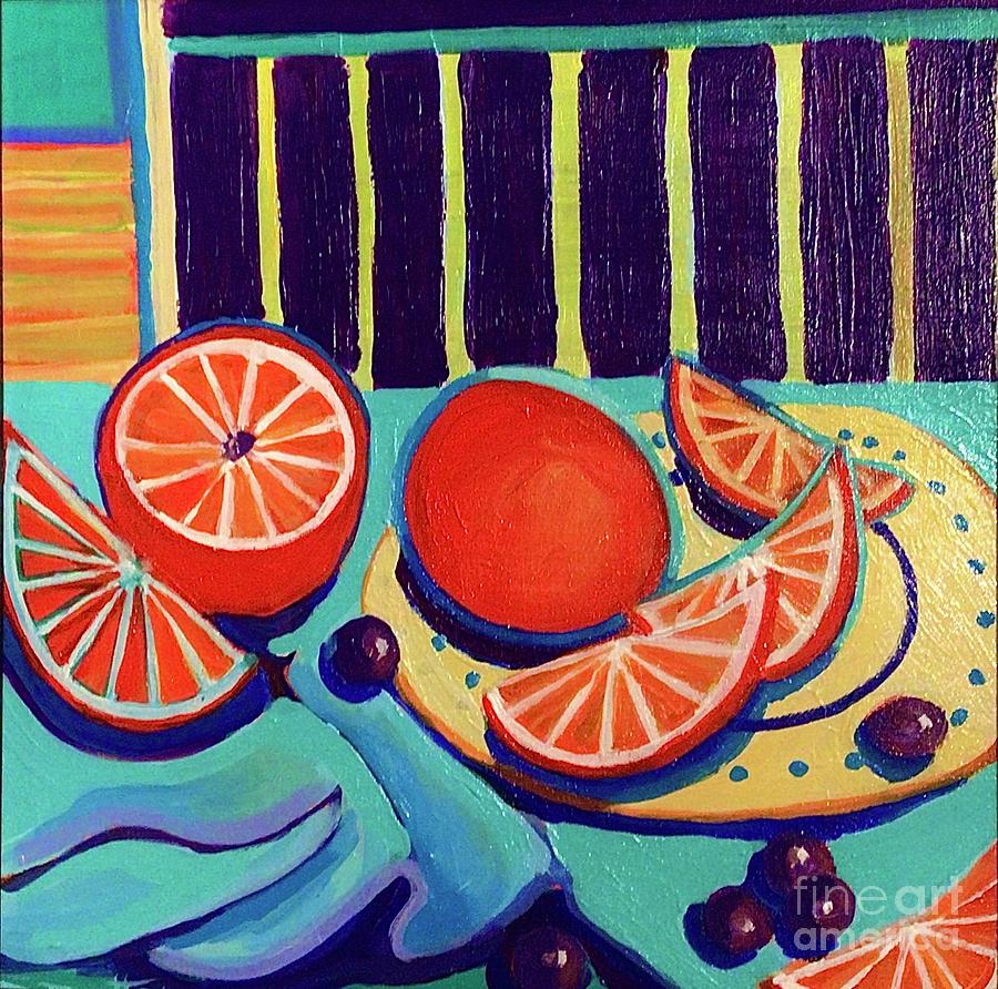 Juicy Fruits Painting by Debra Bretton Robinson