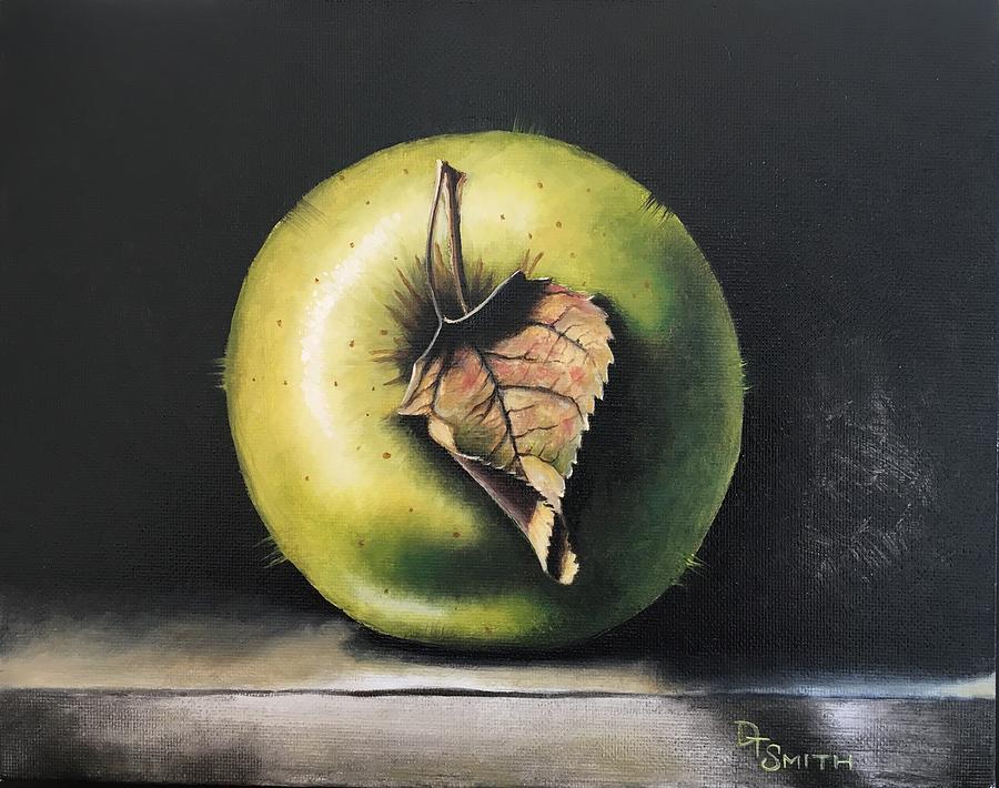 Apple Painting - Juicy Green by Daniel Smith