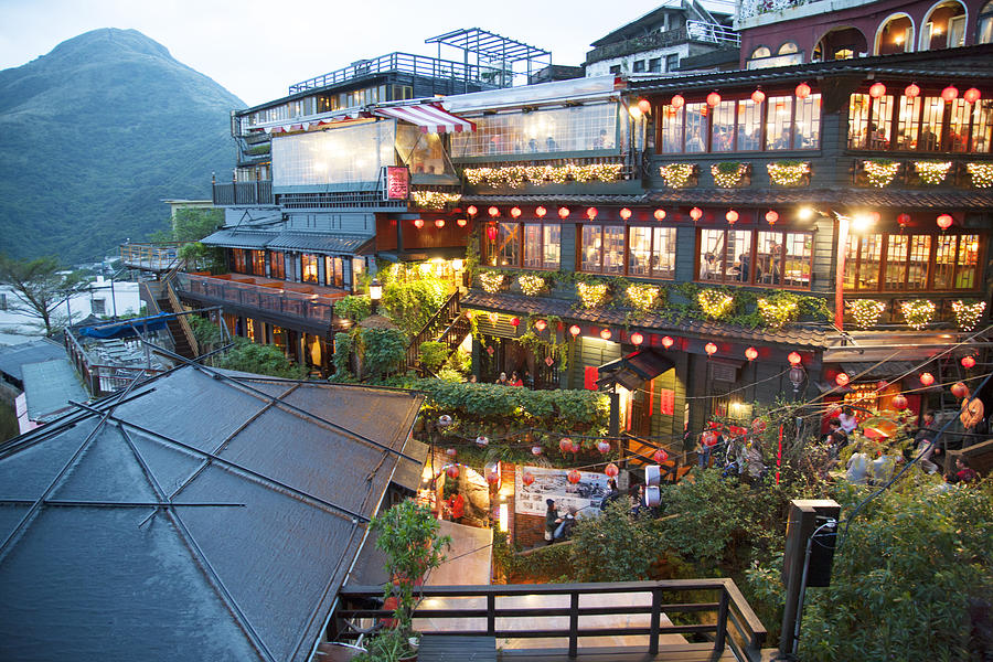 Juiofen Teahouse, Taiwan Photograph by Urbancow
