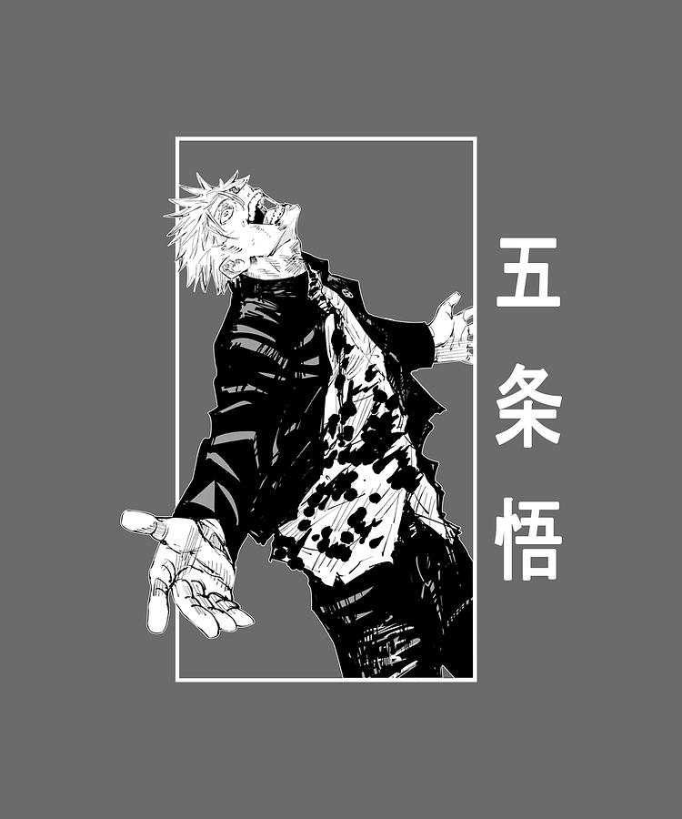 Jujutsu Kaisen Gojo Satoru goes Painting by Matthew Cook