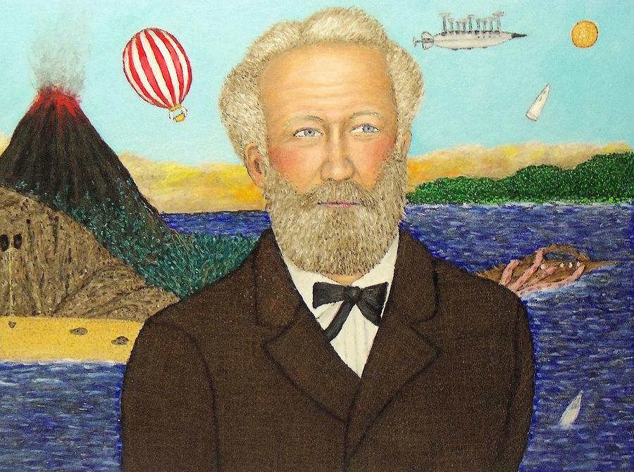 Jules Verne Painting By Stephen Warde Anderson - Fine Art America