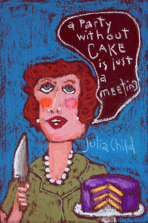 Julia Child - 2 Painting