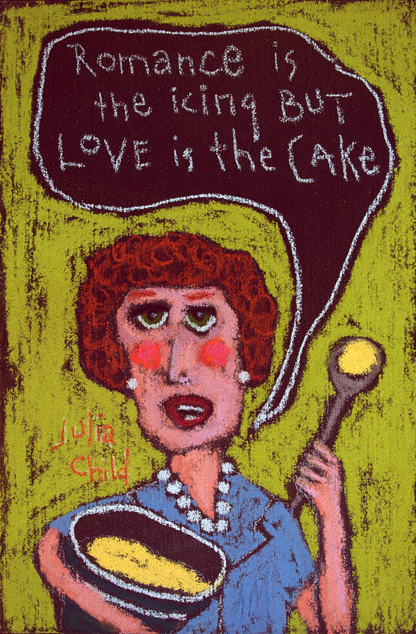 Julia Child 3 Painting by David Hinds Fine Art America