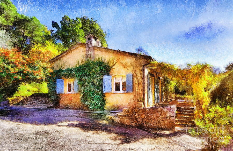 Julia Childs home Digital Art by Jerzy Czyz