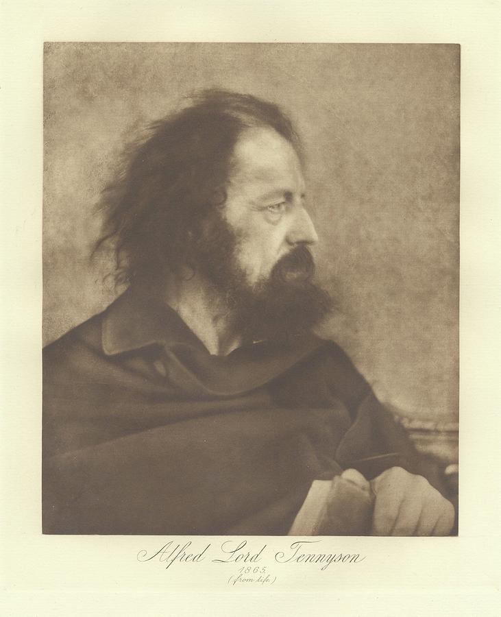 Julia Margaret Cameron Alfred Lord Tennyson 1865 Painting By Artistic