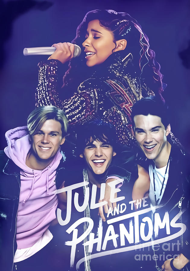 Julie And The Phantoms CANVAS Musical Comedy TV Series Poster Print 
