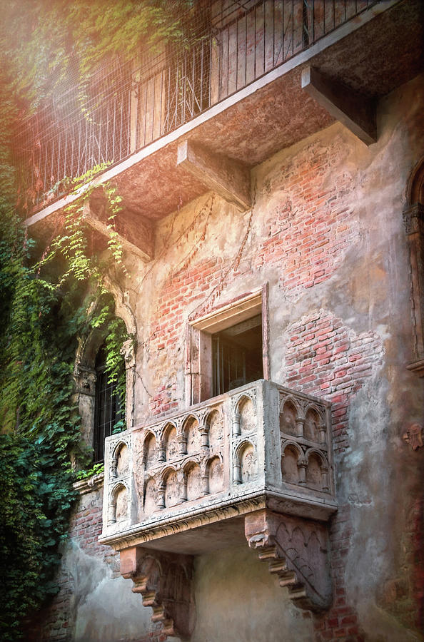 Juliets Balcony Verona Italy  Photograph by Carol Japp