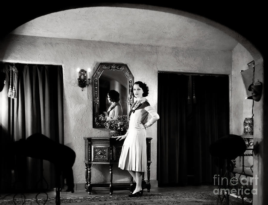 Juliette Compton at Home Photograph by Sad Hill - Bizarre Los Angeles Archive