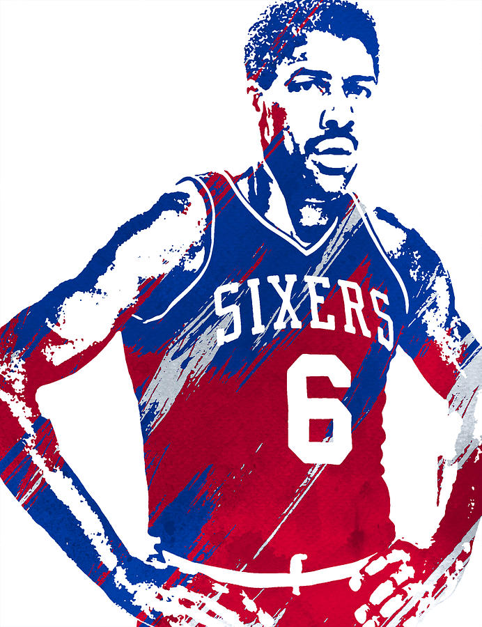 Joel Embiid Philadelphia Sixers Pixel Art by Joe Hamilton