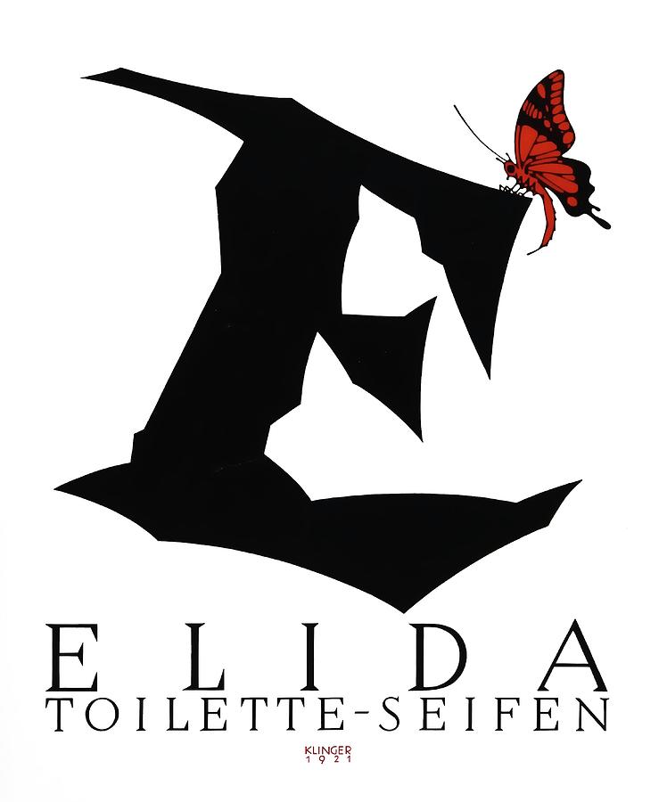 Julius Klinger posters - Elida Seifen, Soap advertisement Drawing by Julius Klinger