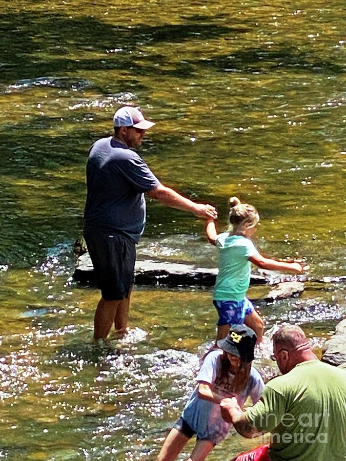 July 4th Watauga River Outing Photograph by Catherine Ludwig Donleycott