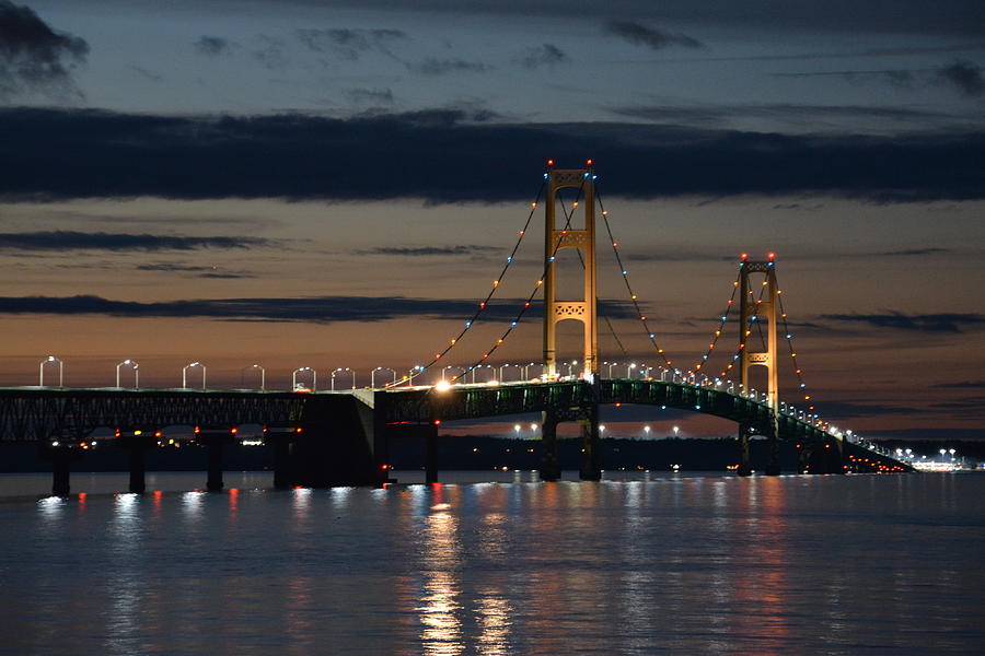 July Evening in Mackinaw Photograph by Keith Stokes