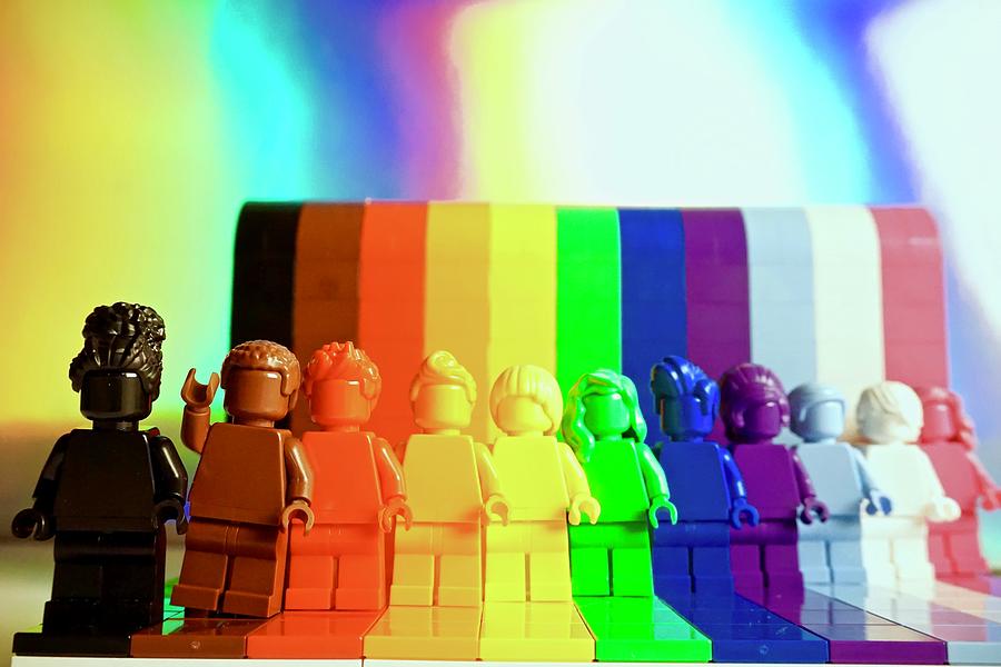 Lego Photograph - June is Pride #1 by Brett Butler