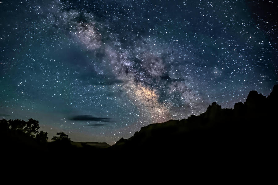 June Milky Way Photograph by Donna Kennedy
