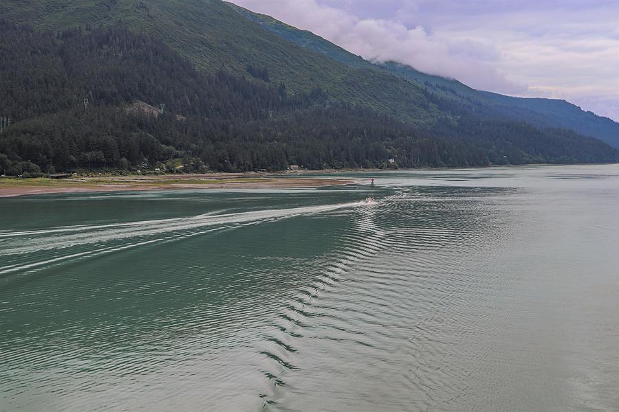 Juneau Water Squiggles Photograph by Ed Williams