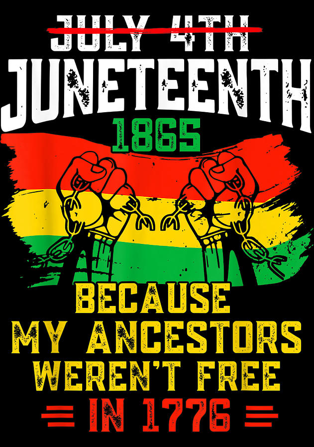 Juneteenth Celebrating Black Freedom 1865 African American Drawing by ...