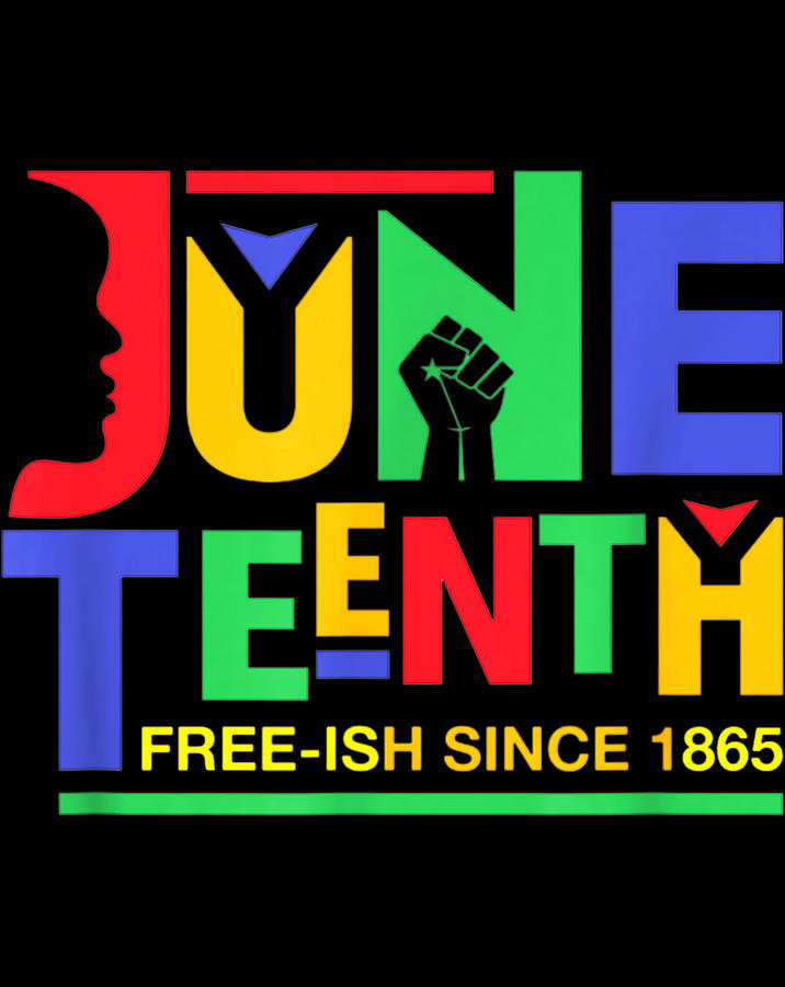 Juneteenth Freeish Since 1865 Melanin Black History, Black P   Inspire