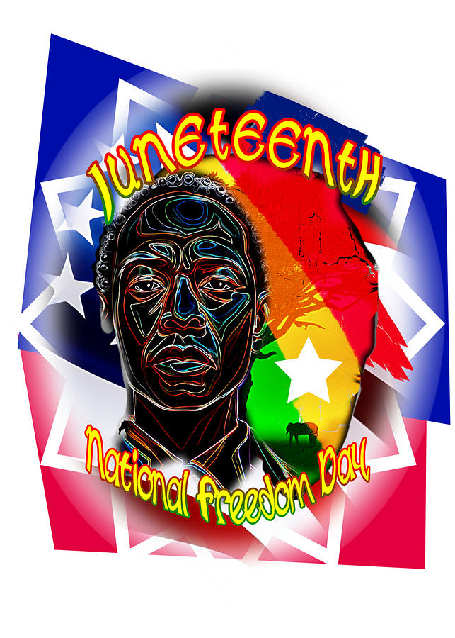 Juneteenth June 19th Emancipation Day Jubilee Day Digital Art by Delynn Addams