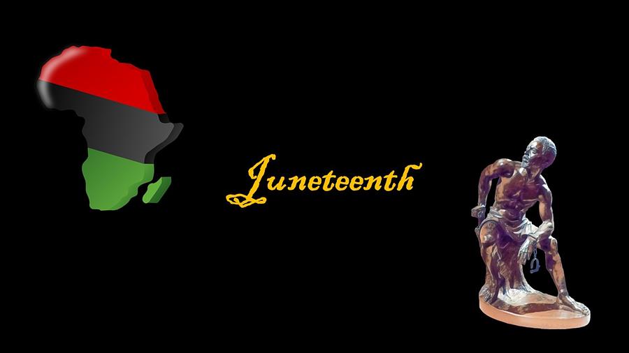Juneteenth Mixed Media by Nancy Ayanna Wyatt and Debra Deka Juneteenth Mixed Media by Nancy Ayanna Wyatt and Debra Deka