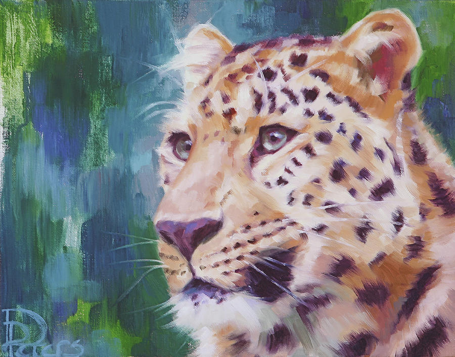 Jungle Eyes Painting by Deborah Peters - Fine Art America