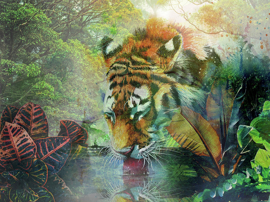 Jungle Juice Digital Art by Peter Williams