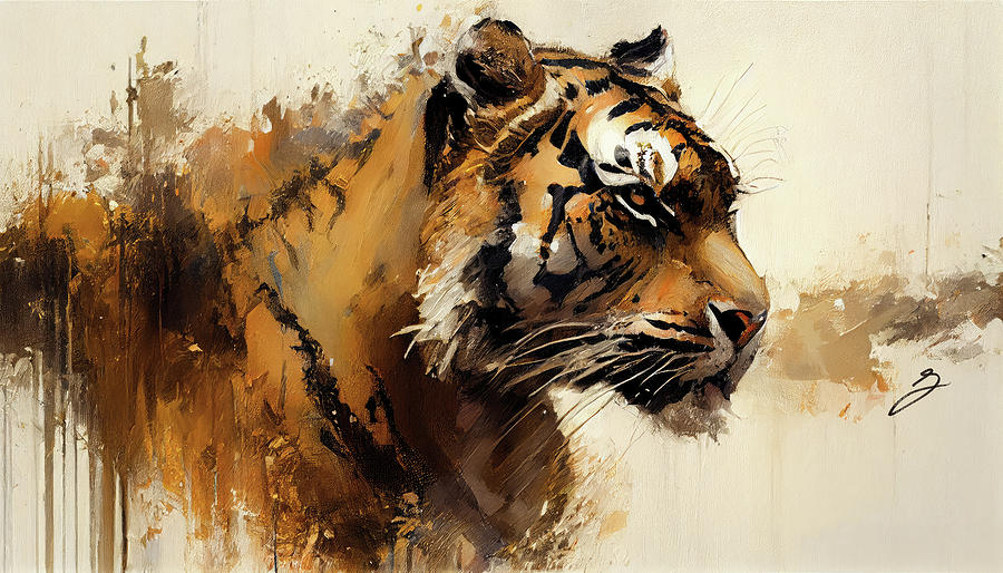 Jungle Pride Painting by Greg Collins
