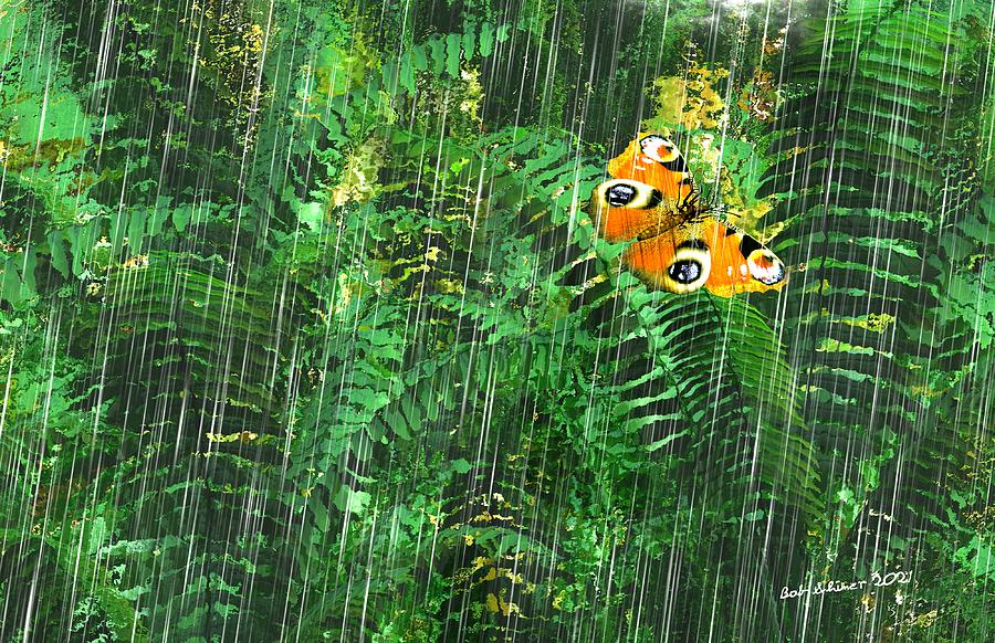 Jungle Rain Digital Art by Bob Shimer