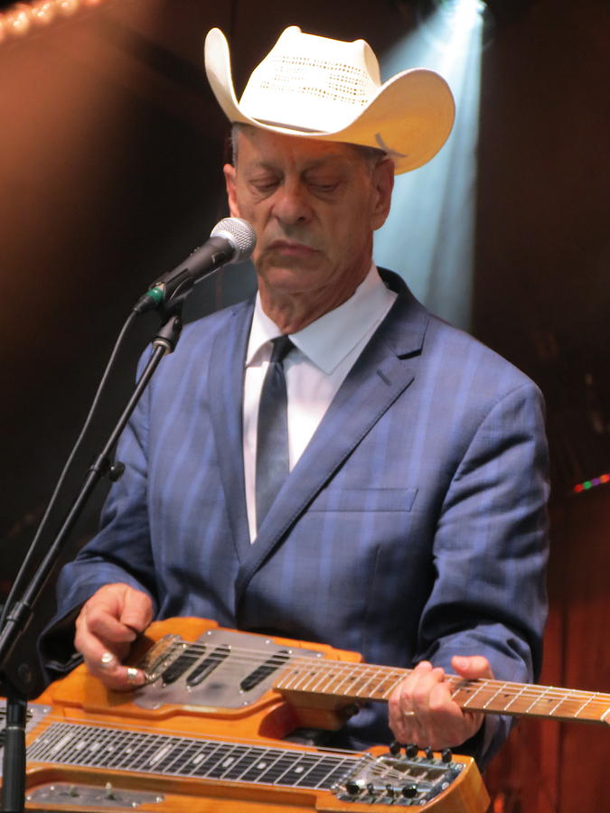 Music Photograph - Junior Brown 01 by Julie Turner