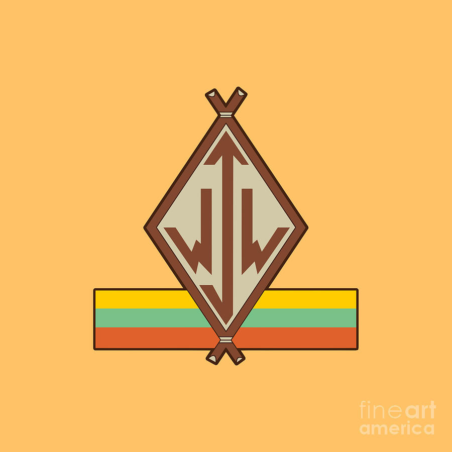 Junior Woodchuck Logo Drawing by Kardi Pratama Fine Art America