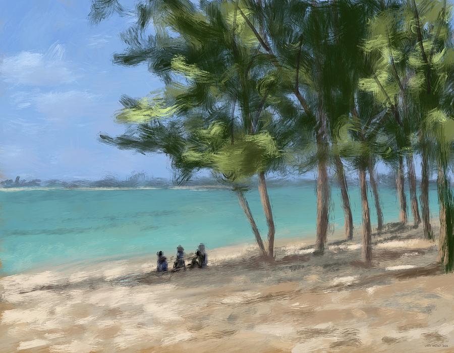 Junkanoo Beach Digital Art by Larry Whitler